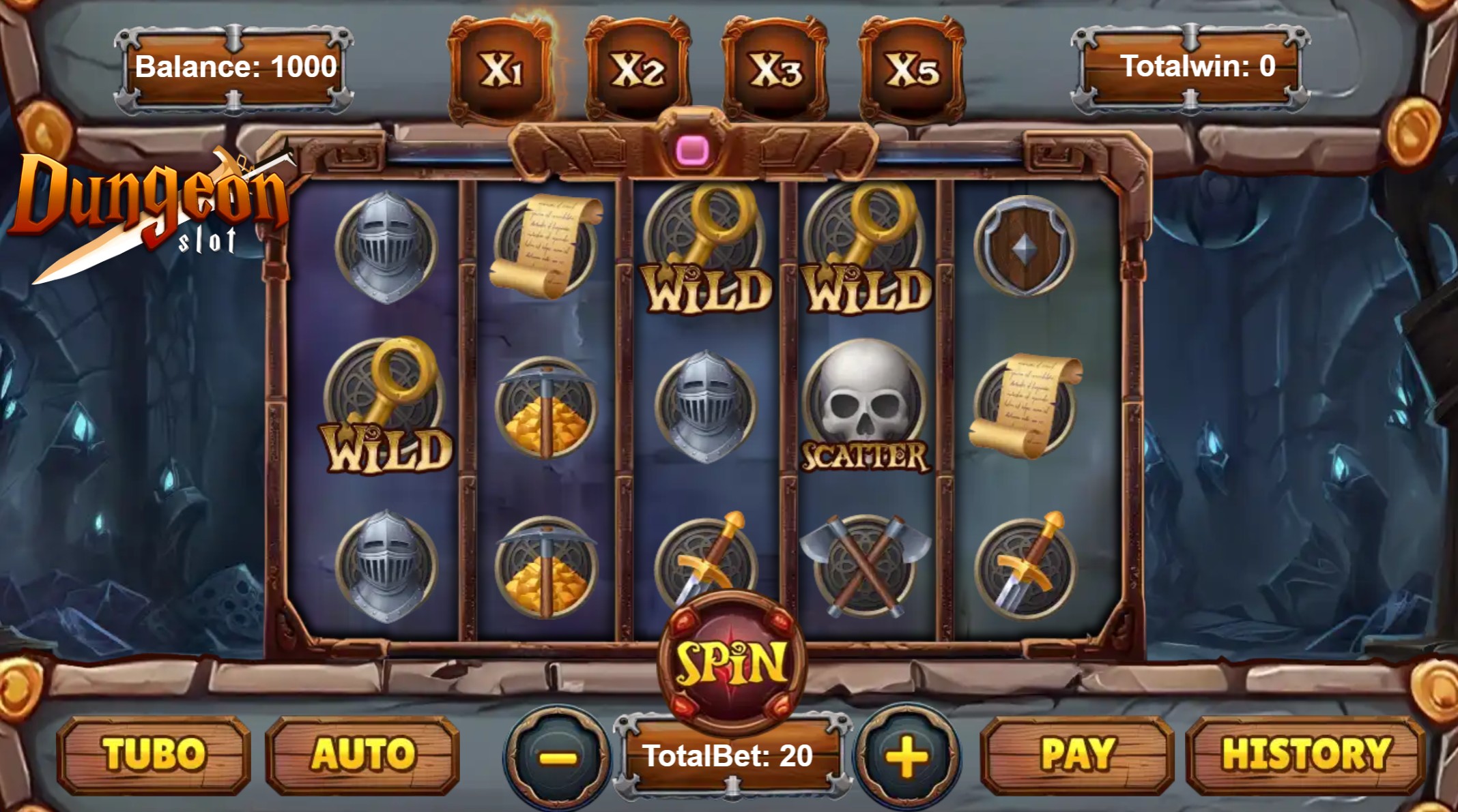 Dungeon Slot Game