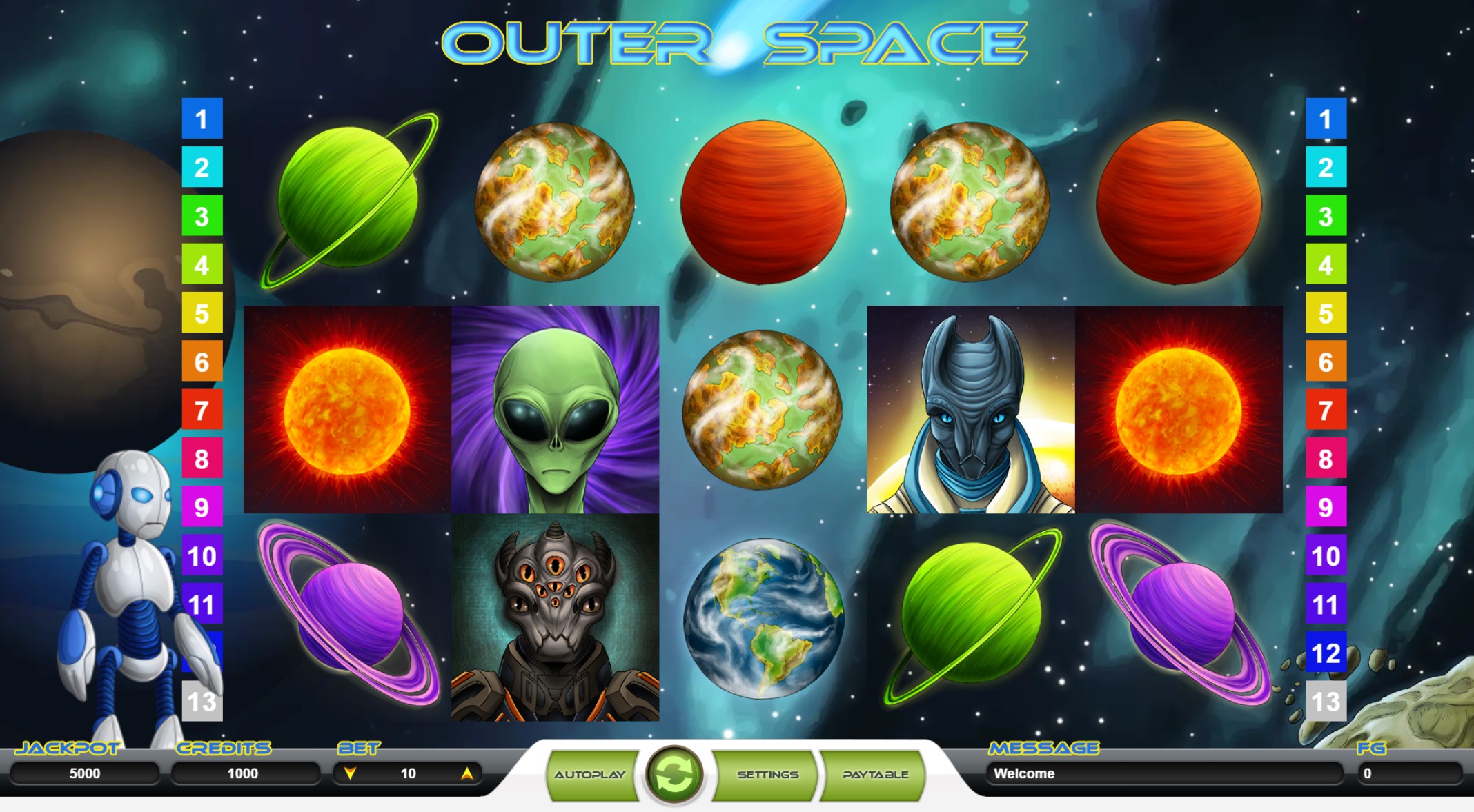 Outerspace Game